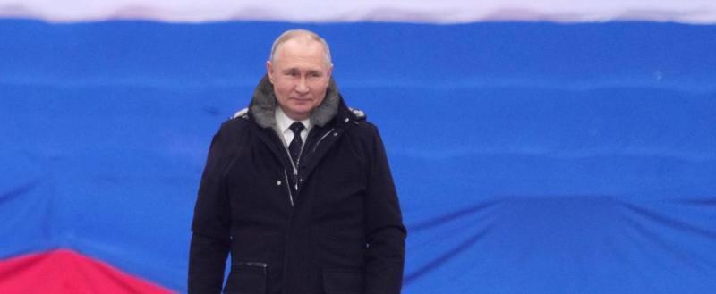 Путин выступил на митинге-концерте в честь Дня защитника Отечества в «Лужниках»