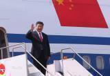 Председатель КНР Си Цзиньпин прибыл с госвизитом в Москву на переговоры с Путиным