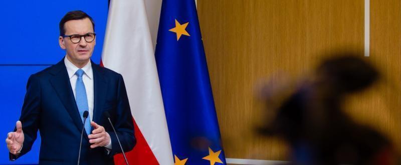 Politico: премьер-министр Польши Моравецкий призвал Германию отправлять Украине больше оружия