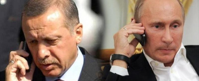 Путин и Эрдоган обсудили по телефону ситуацию в Украине