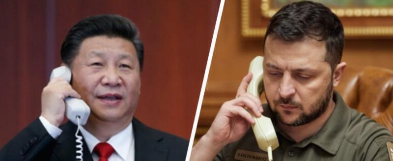 Си Цзиньпин провел телефонные переговоры с Зеленским