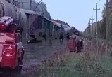 В Брянской области снова подорвали поезд