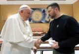 Зеленский нарушил нормы этикета на встрече с Папой Римским