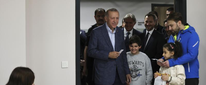 Эрдоган набирает 55% на выборах президента Турции по итогам подсчета 25% голосов
