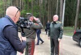 Лукашенко приехал в центральный командный пункт ВВС страны