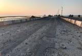 Появилось видео того, как ВСУ обстреляли Чонгарский мост между Крымом и Херсонской областью