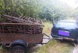 Пограничники не дали вывезти 500 кг металла из зоны отчуждения в Брагинском районе