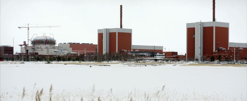 Третий энергоблок отключился на финской АЭС