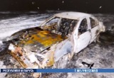 Пьяный белорус сбил человека, скрылся и сжег авто
