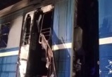 Электричка загорелась в Минском районе