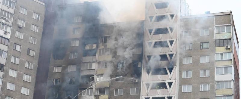 В Киеве 14 пострадавших и двое погибших после обстрела