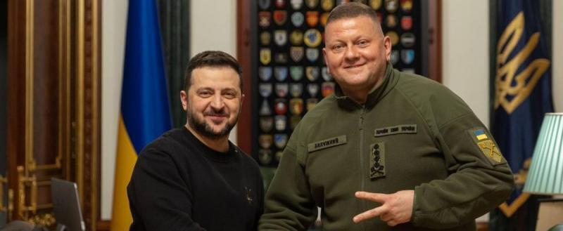 Зеленский отправил Залужного в отставку с поста главкома ВСУ