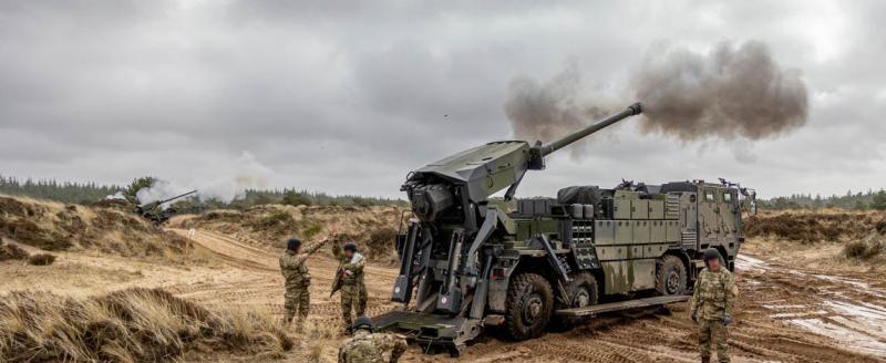 Дания передала Украине всю свою артиллерию