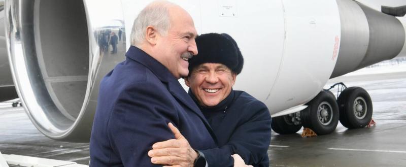 Лукашенко прибыл с рабочим визитом в Казань