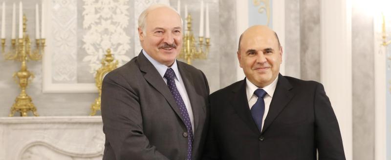 Лукашенко поздравил премьера России Мишустина с днем рождения