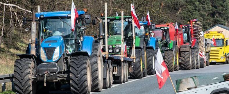 Польские фермеры протестуют: блокируют движение, везут навоз к дому политиков