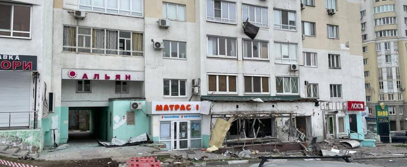 В Белгороде повреждены 12 многоэтажек