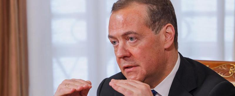 Макрон и другие западные руководители - спонсоры теракта в «Крокусе», заявил Медведев