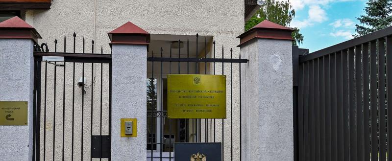 Задержан подозреваемый в нападениях на посольство России в Литве