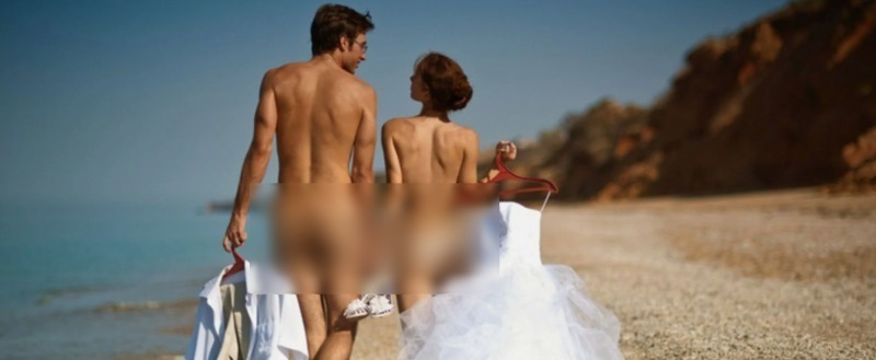 Итальянский пляжный курорт запускает голые свадьбы