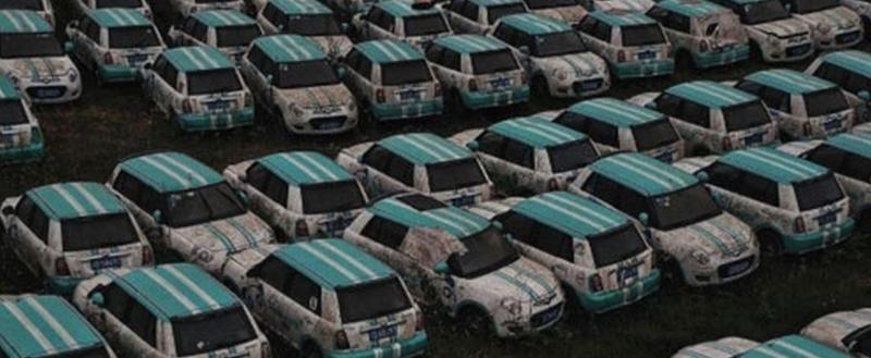 В Китае заброшены тысячи новых электромобилей Lifan
