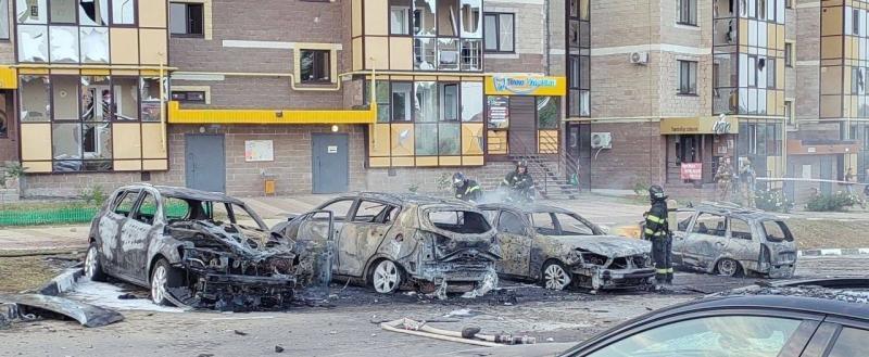 Детский сад разрушен снарядом в Белгороде