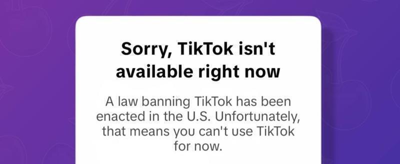 Соцсеть TikTok заблокировали в США