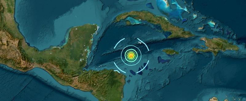 Землетрясение магнитудой 7,6 произошло в Карибском море