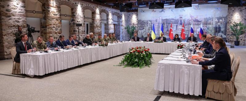 Делегации России и Украины провели короткие переговоры и взяли паузу