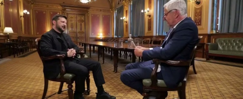 «Украина — не карта в чужой игре»: позиция Зеленского в интервью Sky News
