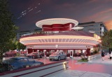 Tesla открывает ресторан будущего: автокинотеатр, зарядки и робот-официант