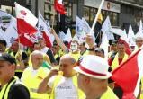 В Польше шахтёры и металлурги вышли на протест у администрации Катовице