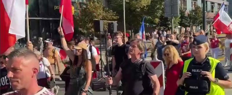 В Варшаве прошли акции против вовлечения Польши в украинский конфликт