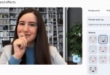 Google Meet теперь умеет наносить макияж — прямо во время видеовстречи Google Meet теперь умеет наносить макияж — прямо во время видеовстречи