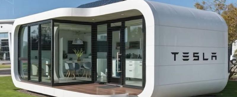 Илон Маск представил автономный дом Tesla Tiny House за $7999