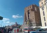 В Риме обрушилась средневековая башня