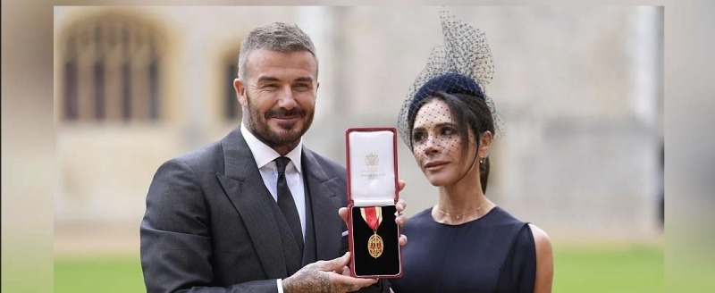 Дэвида Бекхема посвятили в рыцари