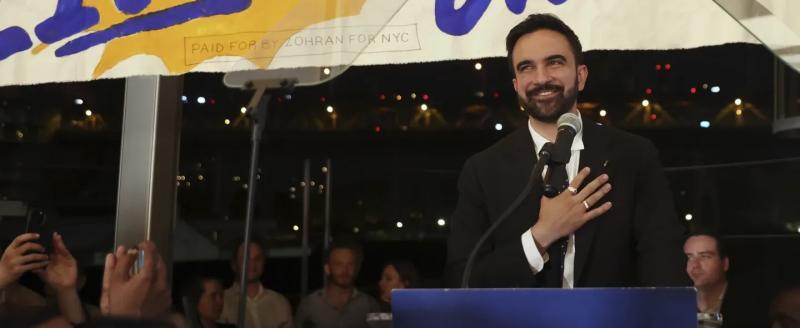 34-летний социалист Зохран Мамдани победил на выборах мэра Нью-Йорка