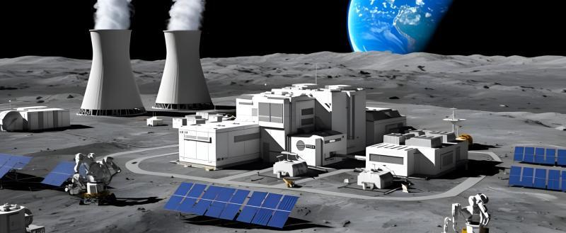 Россия хочет построить АЭС на луне