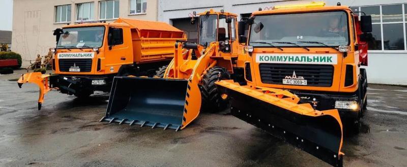 Брестский парк ПКУП «Коммунальник» снабжен новой техникой