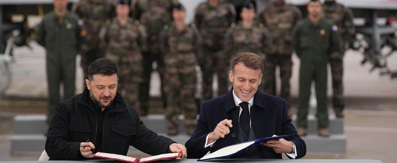 Франция заключила с Украиной соглашение о военной помощи
