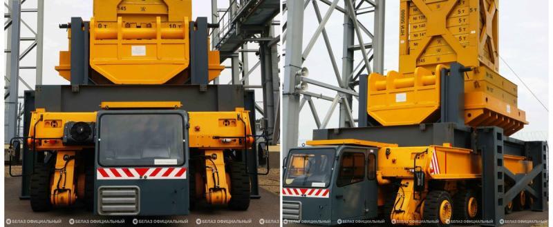 На БелАЭС проходит испытание специальный БЕЛАЗ