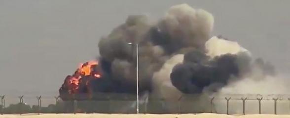 Индийский истребитель Tejas разбился в Дубае во время авиашоу