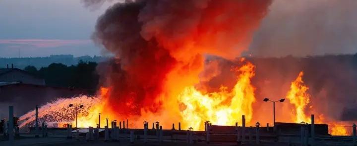 В Тамбовской области из-за атаки БПЛА произошло возгорание нефтебазы