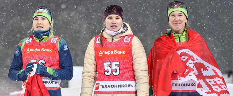 Смольская и Сола уступили россиянкам на масс-старте в Ханты-Мансийске