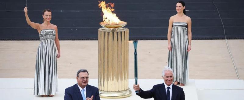 Римский огонь начал эстафету по Апеннинам