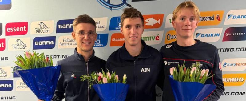 Конькобежец из Беларуси Егор Доморацкий выиграл этап Кубка мира в Нидерландах