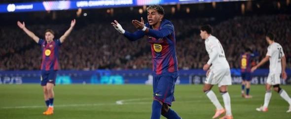 Ламин Ямаль побил рекорд Мбаппе в Лиге чемпионов