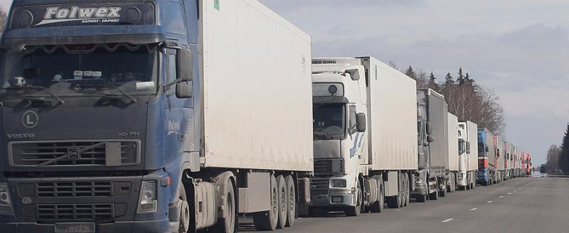 Власти Литвы опровергли данные о тысячах застрявших в Беларуси грузовиков