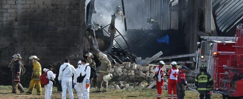 Бизнес-джет разбился в Мексике. Есть погибшие